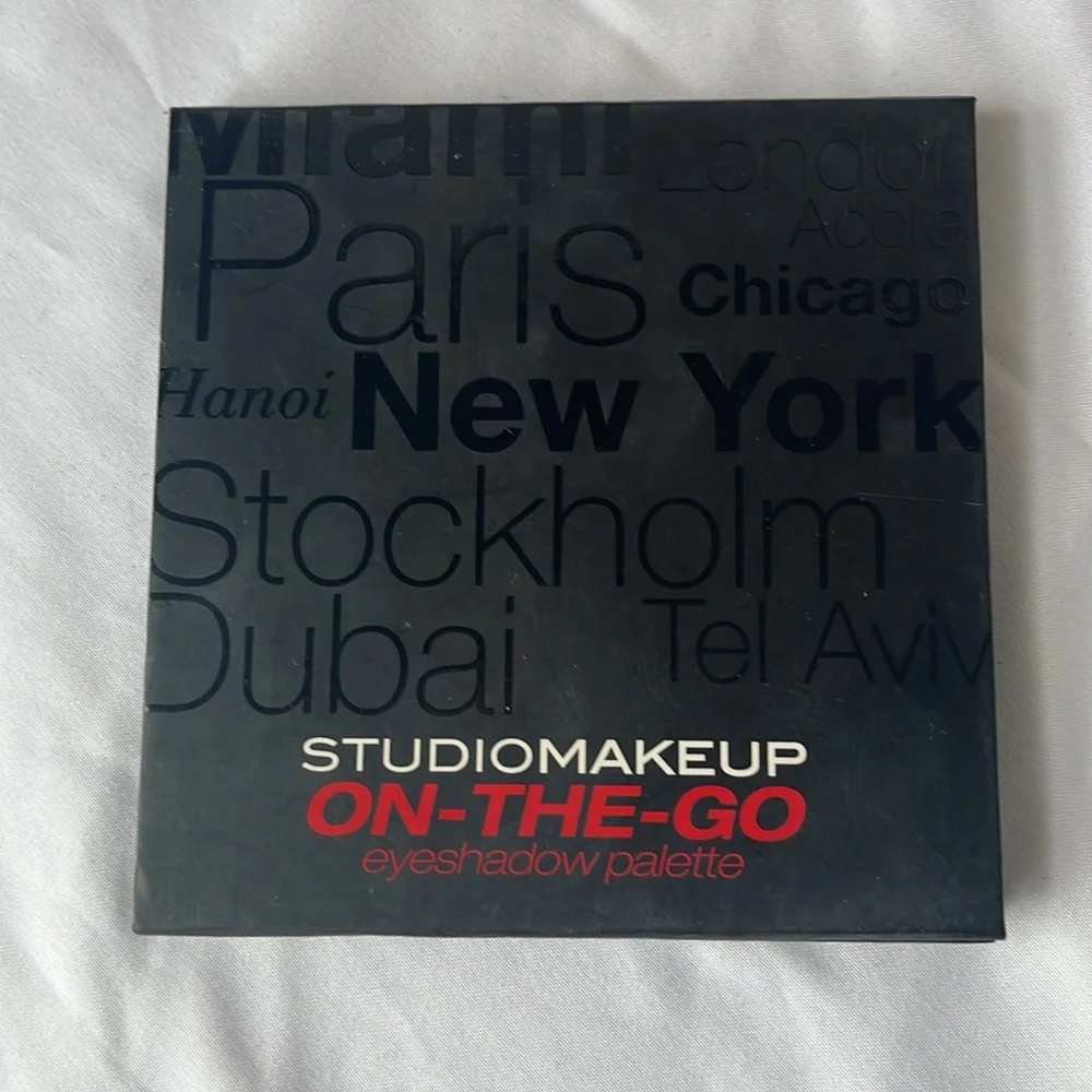 Medium to Dark Contour Palette Black Radiance Studio Makeup on the Go eye Pallet